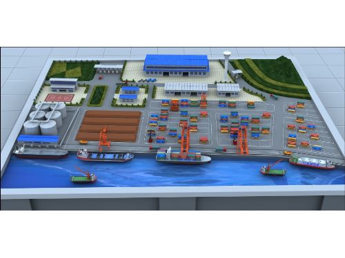 物流實(shí)訓仿真模型6